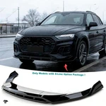 For Audi SQ5 Line MK2 Front Splitter Lip Double Deck Gloss Black 2021-2025 New. Price: $96.69.