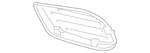 Genuine Mercedes-benz Cover Bumper Area 212-885-13-24 New. Price: $71.54.