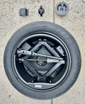 2000-2005 Buick Lesabre Emergency Firestone Spare Tire, Scissors Jack & Netting Used. Price: $64.95.