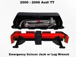 8N0863505 00 To 06 Audi Tt Emergency Roadside Spare Tire Jack W/ Lug Wrench Oem Used. Price: $159.00.
