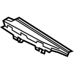Genuine Mercedes-benz Oe Cover, Bumper Area 231-885-23-23 New. Price: $60.69.