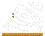 Nissan Oem 06-07 Murano Front Bumper Components-louver 62087CC20A New. Price: $17.05.