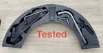 Jack Tool Kit Foam Holder 3W0012123L Bentley Continental Flying Spur 09 Used. Price: $142.00.