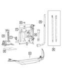 Genuine Mopar Anti-rattle Fastener 68145526AA New. Price: $9.38.