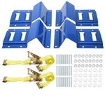 Novelbee Wheel Chock Tie Down Kit, Trailer 2 X 84 Inches, Blue New. Price: $60.02.