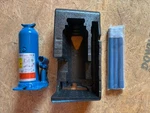 2019-2026 Mercedes Sprinter Bottle Jack & Handle Tool Kit W/ Foam Holder Oem Used. Price: $119.00.