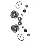 2 Optitec Left+right Axle Front Wheel Bearing Kit Set For Volkswagen Vw Audi New. Price: $97.00.