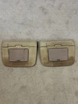 Bmw E24 635CSI Rear Speaker Pods Covers Tan Warping Good Condition Oem Used. Price: $240.00.
