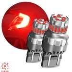 7443 T20 Led Red Strobe Flash Blinking Brake Stop Tail Parking Light Bulbs 2-20X New. Price: $85.02.