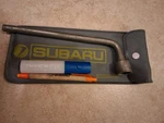 1998-2005 Lug Nut Wrench Kit Subaru Forester/impreza/outback P/n 97010AA050 Used. Price: $15.00.