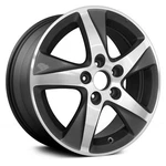 For Acura Tsx 11-13 Alloy Factory Wheel 5-SPOKE Machined & Charcoal 17X7.5 Used. Price: $277.76.