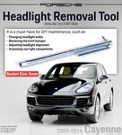 2003-2016 Porsche Cayenne Factory Oem Headlight Removal Tool 95572113501 New. Price: $34.95.