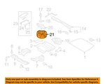Subaru Oem 10-23 Crosstrek Rear Body Floor Interior Trim-jack Carrier 97035FJ050 New. Price: $49.81.
