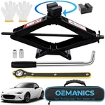 For Mazda MX-5 Miata -heavy Duty 3TON Car Scissor Jack Set Spare Tire Lug Wrench New. Price: $72.99.