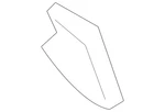 Genuine Mitsubishi Bumper Cover 6400A826WA New. Price: $23.75.