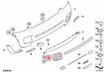 Genuine Mini Cooper One R56 R57 R58 R59 Grille Air Outlet Right 51719634576 New. Price: $93.81.