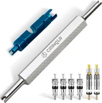 Tire Valve Stem Removal Tool Kit, Includ Presta Core New. Price: $10.14.