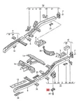 Genuine Mounting For Service Lift Left A. Right Vw Audi Touareg Q7 7L8804123 New. Price: $60.36.