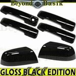 For 2007-2021 Toyota Tundra Crew Gloss Black Door Handle Covers+tow Mirrors New. Price: $56.25.