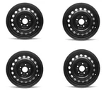 Set 16" Road Ready 560-02396 Black 16X6.5 Fits 2008-2014 Dodge Caravan New. Price: $455.48.