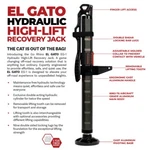 Go Rhino XG-RJ50010B El Gato EG1 Hydraulic Recovery Off Road Jack 27.5 -48.5" New. Price: $649.95.