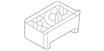 Genuine Audi Bracket 9J1-802-819-A New. Price: $96.17.