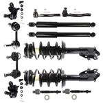 For 2006-2011 Honda Civic Front Struts Springs Rear Shocks Sway Bars Tie Rods New. Price: $204.86.