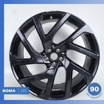 18-24 Land Rover Range L560 Velar 9 X R22 22" Wheel Rim Black Aftermarket Used. Price: $237.23.