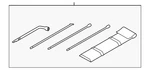 Genuine Nissan Multi-purpose Tool 99501-EZ00A New. Price: $84.27.