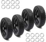 Ar-pro (4-PACK) 13" Flat Free Tire And Solid (4-WHEEL), Black New. Price: $106.52.