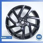 18-24 Land Rover Range L560 Velar 9 X R22 22" Wheel Rim Black Aftermarket Used. Price: $234.23.