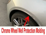 2003-2019 Lincoln 4PC Chrome Wheel Well Fender Trim Molding KIT/5YR Wrnty New. Price: $37.51.