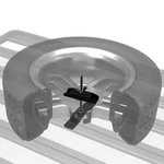 Front Runner Outfitters Low Profile Spare Wheel Clamp New. Price: $79.95.