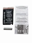 Ford F250 F350 Spare Tire Lock Key And Code Card 6C34-1A380-AA 81335 3979281W Oe Used. Price: $75.00.