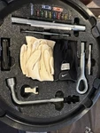 00-06 Mercedes W215 CL500 S500 S55 Amg Emergency Spare Tire Jack Tool Kit Oem New. Price: $110.00.