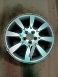 2005-2008 Subaru Forester 16X6-1/2 Aluminum Wheel Spoke Rim Used. Price: $100.00.