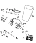 Genuine Mopar Jack Tool Storage Strap 68100250AA New. Price: $13.23.