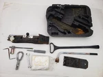 Mini Cooper 2003 1.6L Wheel Jack Tool Kit W/ Case 1501930-04 C99 Used. Price: $75.00.