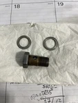 Genuine Oem Power Steering Pressure Hose Banjo Bolt For Bmw 323CI 323I 325CI Used. Price: $14.00.