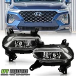 For 2019-2020 Hyundai Santa Fe Bumper Fog Lights Lamps W/ Switch Kits Left+right New. Price: $79.99.