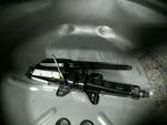 Jack / Tool Kit For Emergency Spare From 2007 Chevy Impala Used. Price: $36.00.