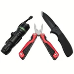 Roadpro 18HS100 Multitool Pliers Flashlight Pocketknife Tactical Kit Outdoor Use New. Price: $49.99.