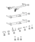 Genuine Mopar Trailer Hitch Plug 68328210AA New. Price: $130.38.