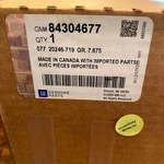 Genuine Gm Right-hand Seat Control Module Part #84304677 New. Price: $129.99.