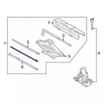Genuine Ford Floor Jack ML3Z-17080-C New. Price: $135.75.