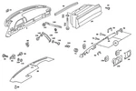 Genuine Mercedes-benz Trim Ring 126-680-00-65 New. Price: $34.65.