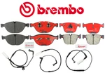 Front Brake Pads & Rear Ceramic Oem Brembo + Sensor For Bmw E60 M5 M6 New. Price: $283.19.
