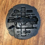 15-16 Hyundai Genesis Emergency Spare Tire Jack W/ Foam Insert & Tool Kit Oem Used. Price: $225.00.