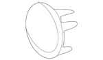 Genuine Ford Cover 1W6Z-17E810-BAA New. Price: $29.89.