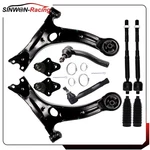 For 2003-2008 Toyota Corolla 10PCS Lower Control Arm Ball Joint Tie Rod End Kit New. Price: $83.72.